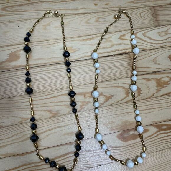 Kate Spade‎ Statement Necklace Bracelet Bangle Lot Cut to the Chase Idiom Gold - Picture 3 of 9